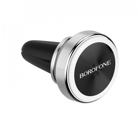 Borofone Car holder BH6 Platinum magnetic, air vent mount silver