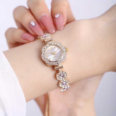Ceas Elegant Quartz de dama, auriu, TMEM194693 - Img 2
