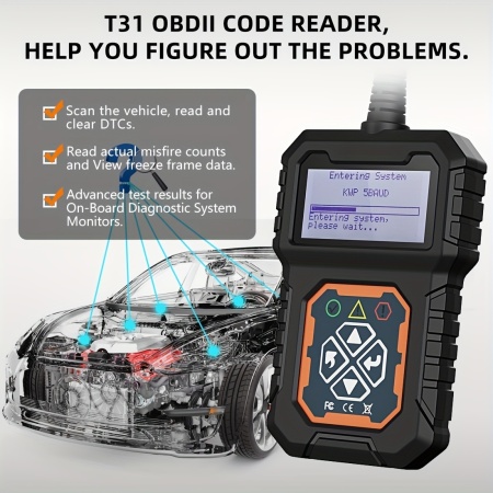 Cititor de coduri auto OBD2, PMHG02693 - Img 2