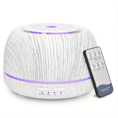 Difuzor de Aromaterapie cu Telecomandă – Capacitate 300 ml, Design Elegant, TMGT09554 - Img 5