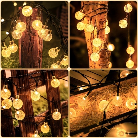 Ghirlandă de lumini solare rezistentă la apă – Iluminare elegantă pentru exterior, TMGE474788 - Img 7