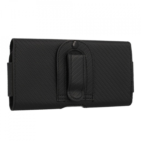 HIT Belt Holster (SIZE XXL) for Samsung S24 Ultra/A14 5G/Xiaomi Redmi 12C design 3 black (172x83mm) - Img 2