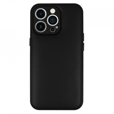 Leather 3D Carcasa pentru Iphone 14 design 1 Negru