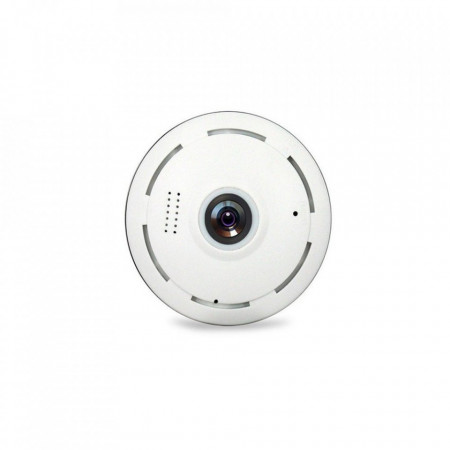 Microcamera Video Spy 360 de Grade WiFi IP, NightVision, Unghi Lentila 180°, Senzor de Miscare, PMHOLM13853
