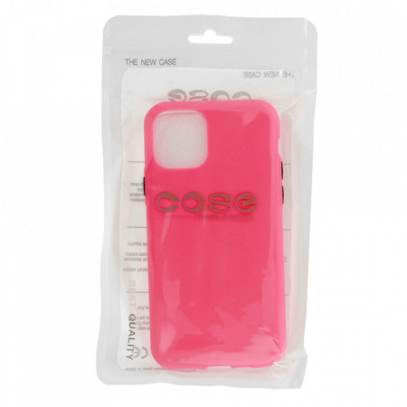 Solid Silicone Husa pentru Iphone 12 Mini Roz - Img 2