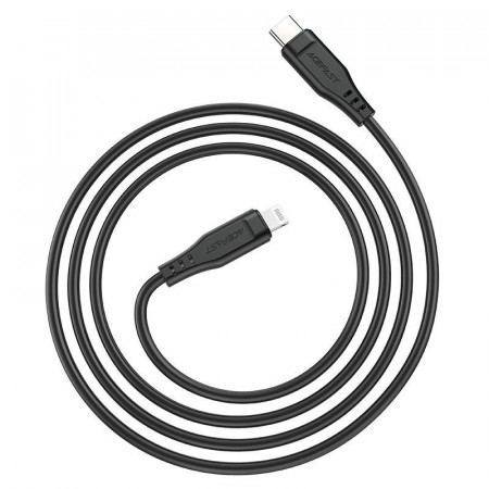 Acefast Cablu C3-01 MFI - Tip C to Lightning - PD 30W 3A 1,2 metri Negru