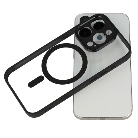 Acrylic Color Magsafe Case for Samsung Galaxy S24 Ultra black, POK060323 - Img 3
