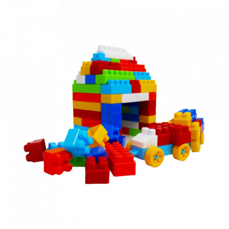 Cuburi constructii in rucsac, 320 piese/570g - ROBENTOYS - Img 2