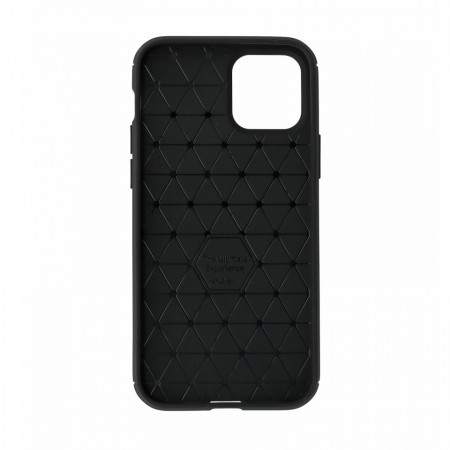 Husa IPhone 12/12 Pro flexibila din silicon, negru IP12-M1-V1 - Img 2