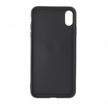 Husa iPhone XR Neagra Din Silicon Premium Cu Inel Rotativ
