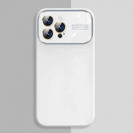 Husa Soft Silicone Lens pentru Iphone 15 Plus white - Img 2