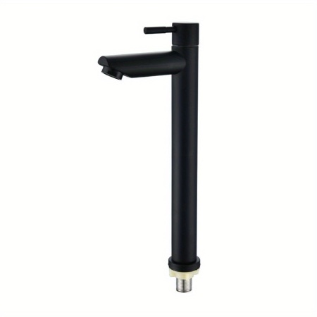 Robinet de baie clasic, din otel inoxidabil, negru, PMEH83108 - Img 4