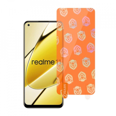 Tel Protect Best Flexible Hybrid Tempered Glass for REALME 11