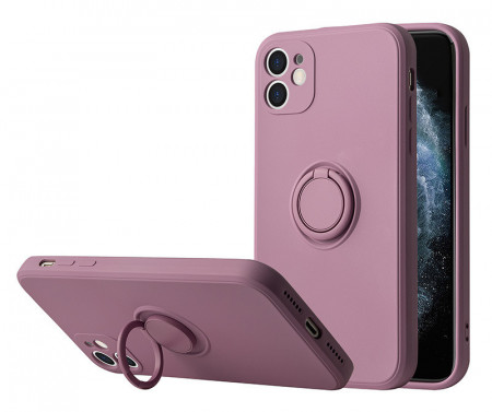 Vennus Silicone Ring pentru Samsung Galaxy A72 4G/5G Purple - Img 2
