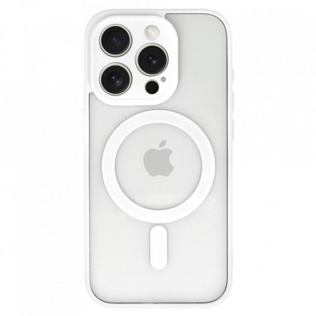 Acrylic Color Magsafe Case for Iphone 14 white