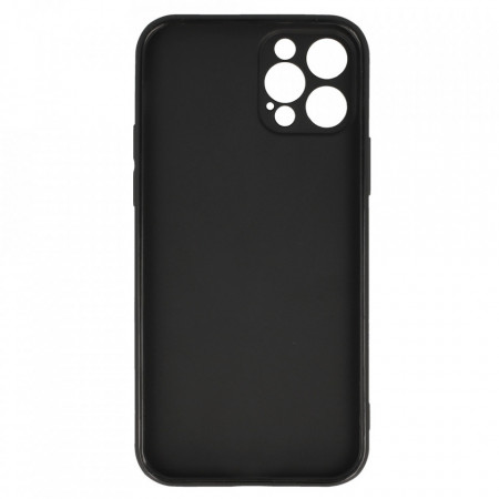 Back Case MATT for IPHONE 12 PRO Black - Img 2
