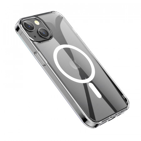 Borofone Carcasa BI5 Ice Shield Magnetic Iphone 15 Plus transparenta - Img 2