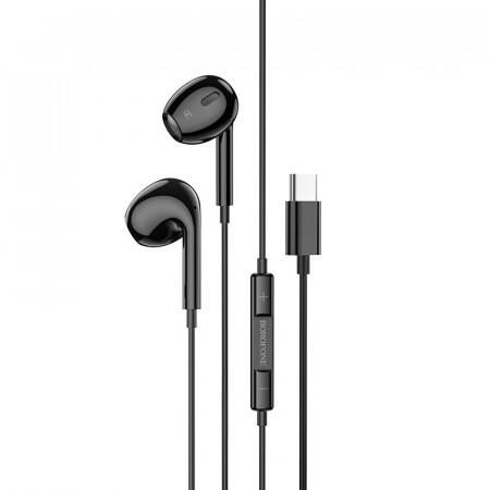 Casti Borofone BM30 Max Acoustic with Type C plug with microphone (DAC) Negru - Img 3