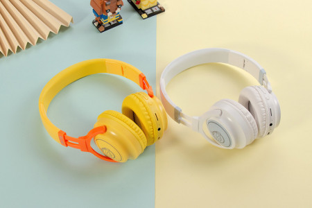 GJBY headphones - BLUETOOTH CA-032 Yellow