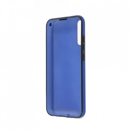Husa Samsung Galaxy A10 - 360 Fully cu Spate din Policarbonat si Folie din Silicon - Albastru - Img 2