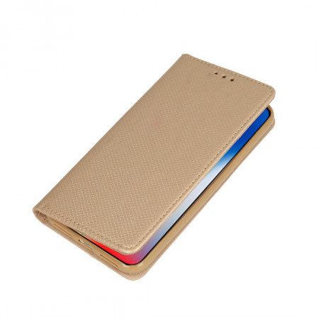 Husa Telone Smart Book cu magnet pentru Motorola Edge 20 Pro 5G, auriu, POK044576 - Img 6