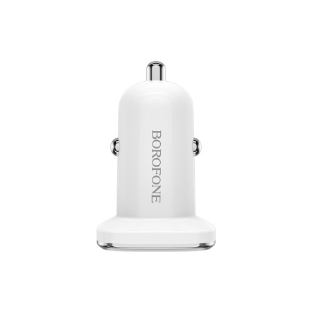 Incarcator auto Borofone BZ12 Lasting Power - 2XUSB - 2.4A, Alb, ŁAD001439 - Img 9