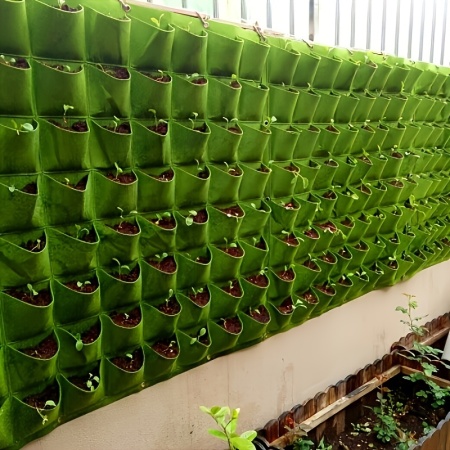 Jardinieră verticală cu multiple buzunare – Soluția perfectă pentru un perete verde luxuriant, TMGX1119564 - Img 5