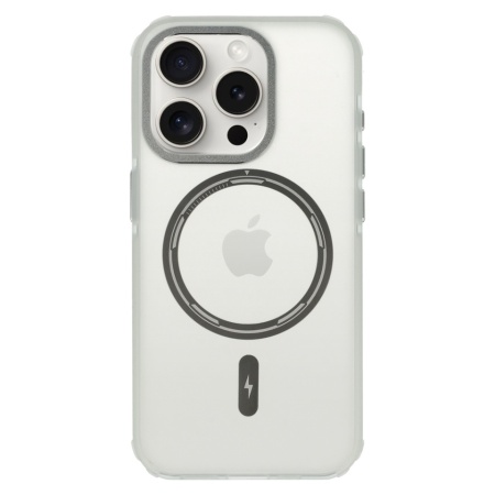 Liavec Smooth Feeling Magsafe Case for Iphone 15 Plus white