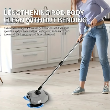 Mop Multifunctional 3 în 1 – Curatenie Rapida si Eficienta pentru Orice Suprafata, PMHX413408 - Img 6