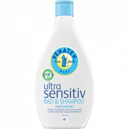 Penaten Ultra Sensitive, sampon si spuma de baie pentru bebelusi, 400 ml, PM9643