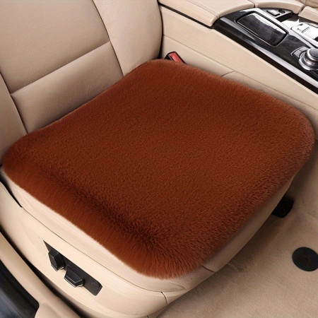 Pernă auto pufoasă și călduroasă pentru scaunul din față – 45 cm, TMMG41763 - Img 4