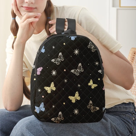 Rucsac damă Stanca cu model fluturi – Stil casual și adorabil, TMHY718400 - Img 4