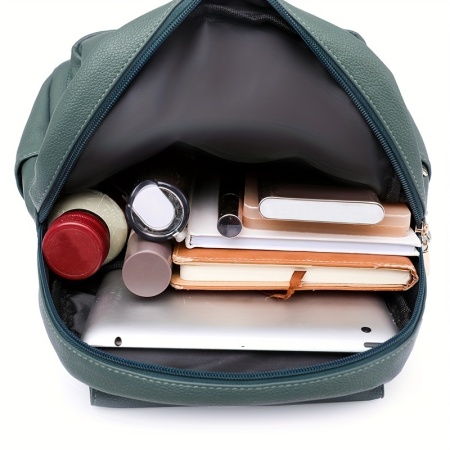 Rucsac elegant cu bretele ajustabile și compartimente multiple, TMLM67809 - Img 7