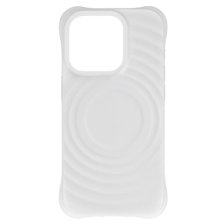 Tel Protect Wave Magsafe Case for Iphone 15 Pro white - Img 2
