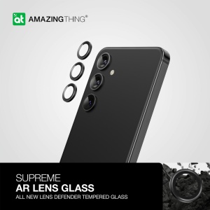 Amazing Thing Tempered glass AR Lens Glass S24CAMCGLA on camera for Samsung Galaxy S24 (3 pieces) multicolor - Img 2