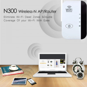 Amplificator Semnal Retea Wireless, WiFi Repeater transmisie 300Mbps, 802.11N, 2.4GHz WLAN, PMAS131355 - Img 6