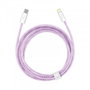 Baseus Cablu Dynamic - Tip C to Lightning - PD 20W 2 metri (CALD000105) purple