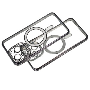 Bling Magsafe Case for Iphone 15 purple - Img 4