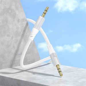 Borofone Cable BL19 Creator - jack 3,5mm to jack 3,5mm - 1 metre white - Img 2