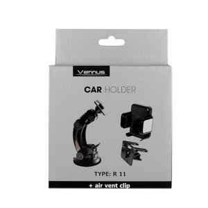 Car Holder VENNUS - CHROME - R 11 /air vent and windshield mount/ - Img 2