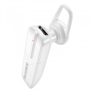 Casca Bluetooth Borofone Lucky BC36, alba, ZES125555 - Img 6