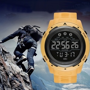 Ceas digital sport unisex cu lumină de noapte, alarma, cronometru, PMFC147703