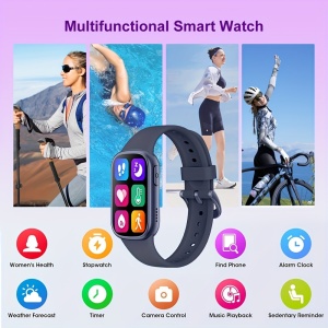 Ceas Smartwatch Moduri Multisport, Apelare Fără Fir, IP68, Wireless 4.0, TMLM402785 - Img 6