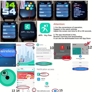 Ceas Smartwatch pentru barbati si femei, PMTX56450-NEGRU - Img 4