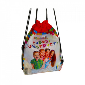 Cuburi constructii in rucsac, 320 piese/570g - ROBENTOYS - Img 3