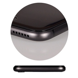 Folie Sticla TempeRosu Full Glue 5D pentru IPHONE XR (6,1") Negru - Img 2