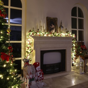 Ghirlanda Festiva de Craciun, 1.7 metri, 30 LED, TMTH312228 - Img 4