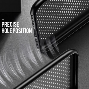 Husa pentru SAMSUNG GALAXY A41, BREATH SILICON, neagra - Img 3