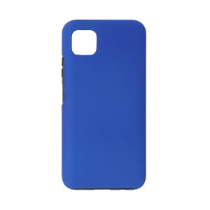 Husa Samsung Galaxy A41 - 360 Fully cu Spate din Policarbonat si Folie din Silicon - Albastru