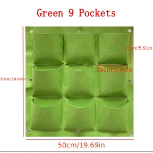 Jardinieră verticală cu multiple buzunare – Soluția perfectă pentru un perete verde luxuriant, TMGX1119564 - Img 6